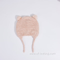 Baby autumn and winter single-layer knitted beanie hat